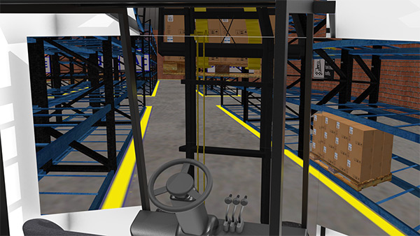 Forklift Simulator Screens